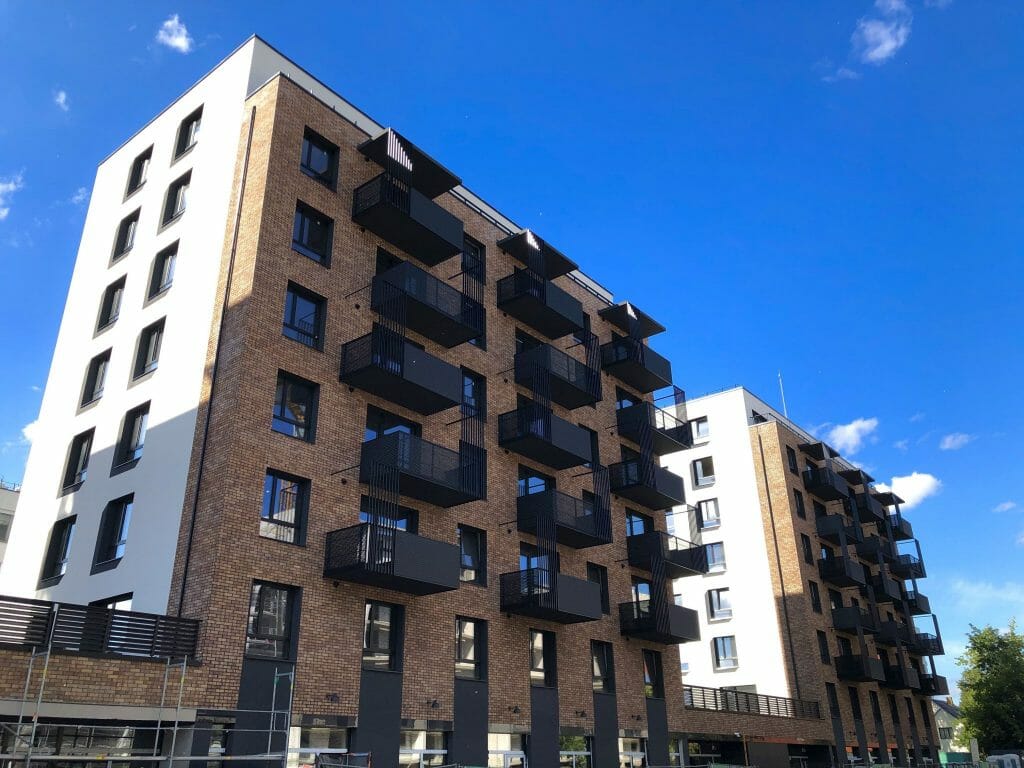 Kernavės aveniu (Kernavės g. 4) - Multi apartment - construction photos