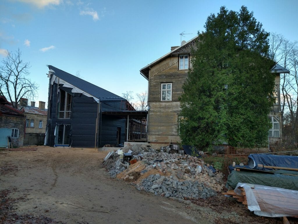 Fridriha Candera iela 1 (Fridriha Candera iela 1) - Office center - construction photos