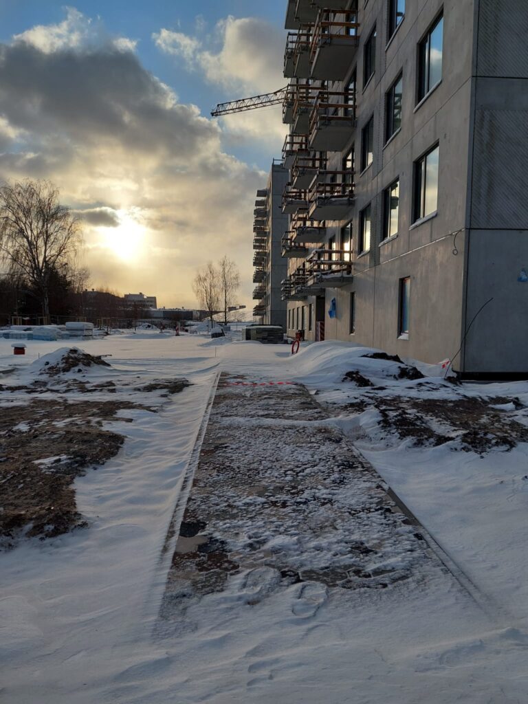 Silvas nami (Dzelzavas iela 110) - Multi apartment - construction photos