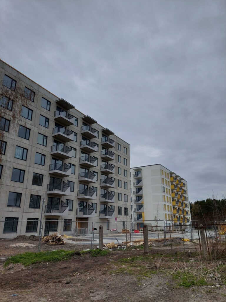 Silvas nami (Dzelzavas iela 110) - Multi apartment - construction photos