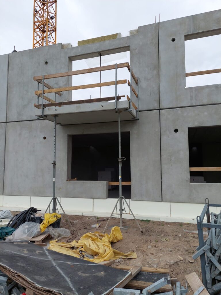 Silvas nami (Dzelzavas iela 110) - Multi apartment - construction photos