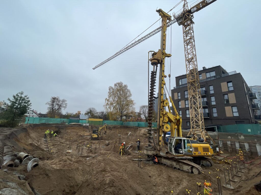 Cozy Life 2 etapas (Kintų g. 5) - Multi apartment - construction photos