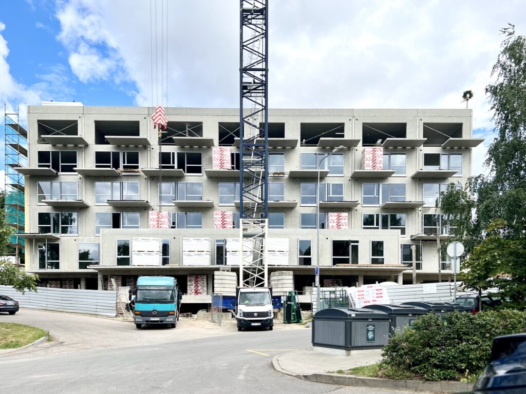 Kapsų 19A (Kapsų g. 19A) - Multi apartment - construction photos