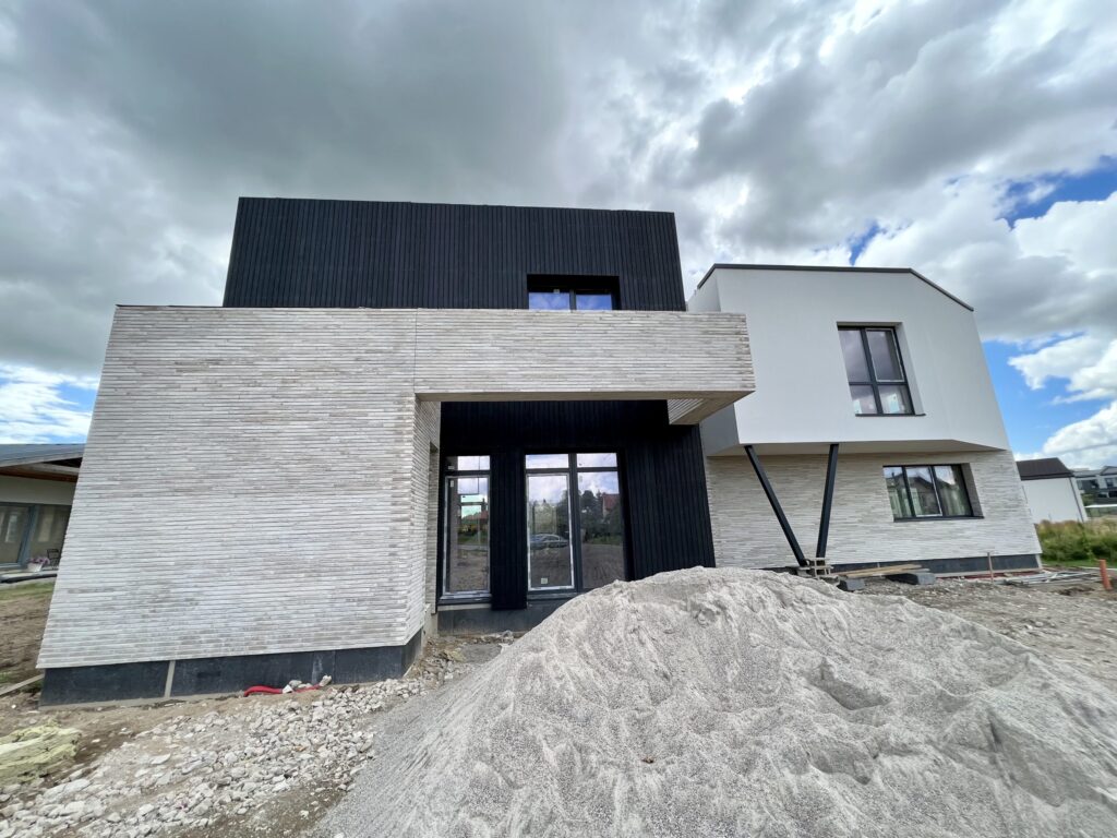 Armėnų namai (Armėnų g. 2, 14, 19 / Savičiūnų g. 3, 5, 7) - Row housing - construction photos