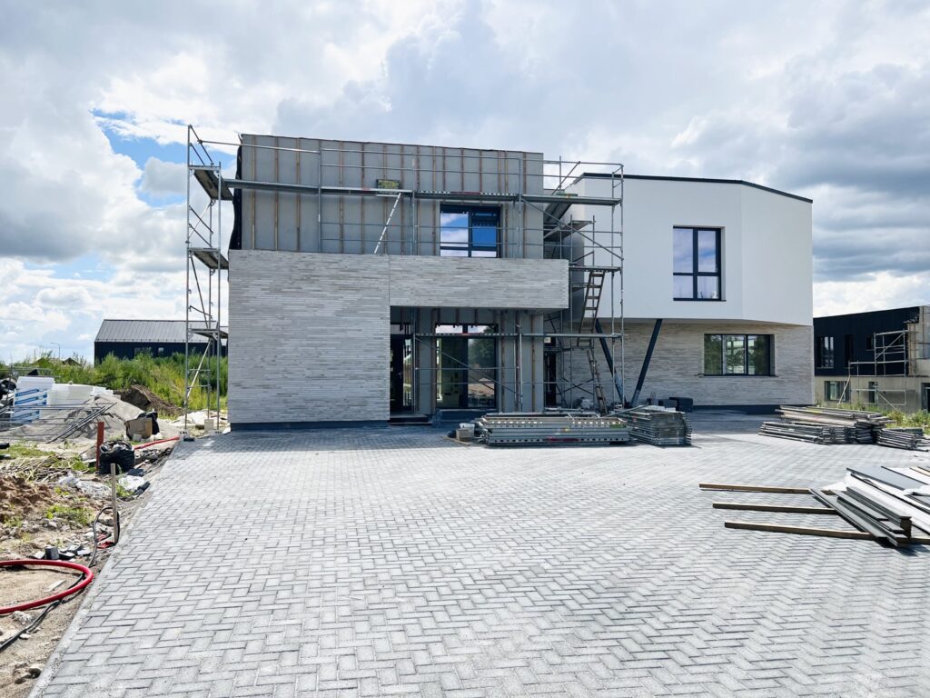 Armėnų namai (Armėnų g. 2, 14, 19 / Savičiūnų g. 3, 5, 7) - Row housing - construction photos