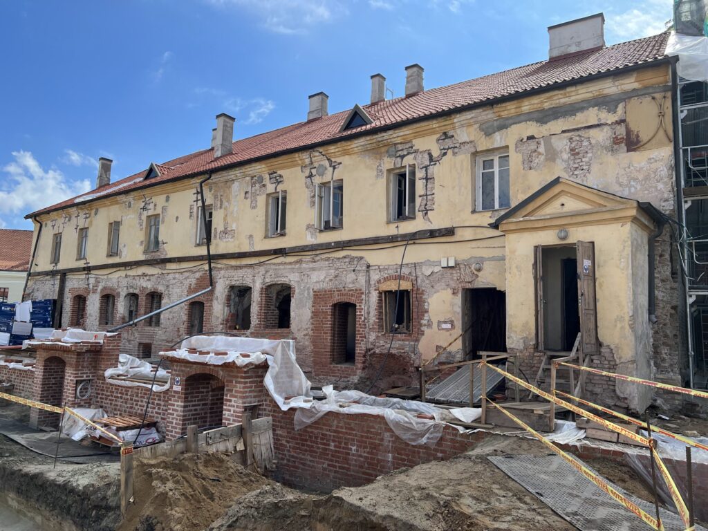 Pilininko namas (Arsenalo g. 1) - Museum - construction photos