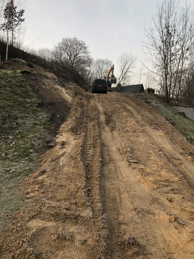 Užupio personos (Filaretų g. 25) - Multi apartment - construction photos