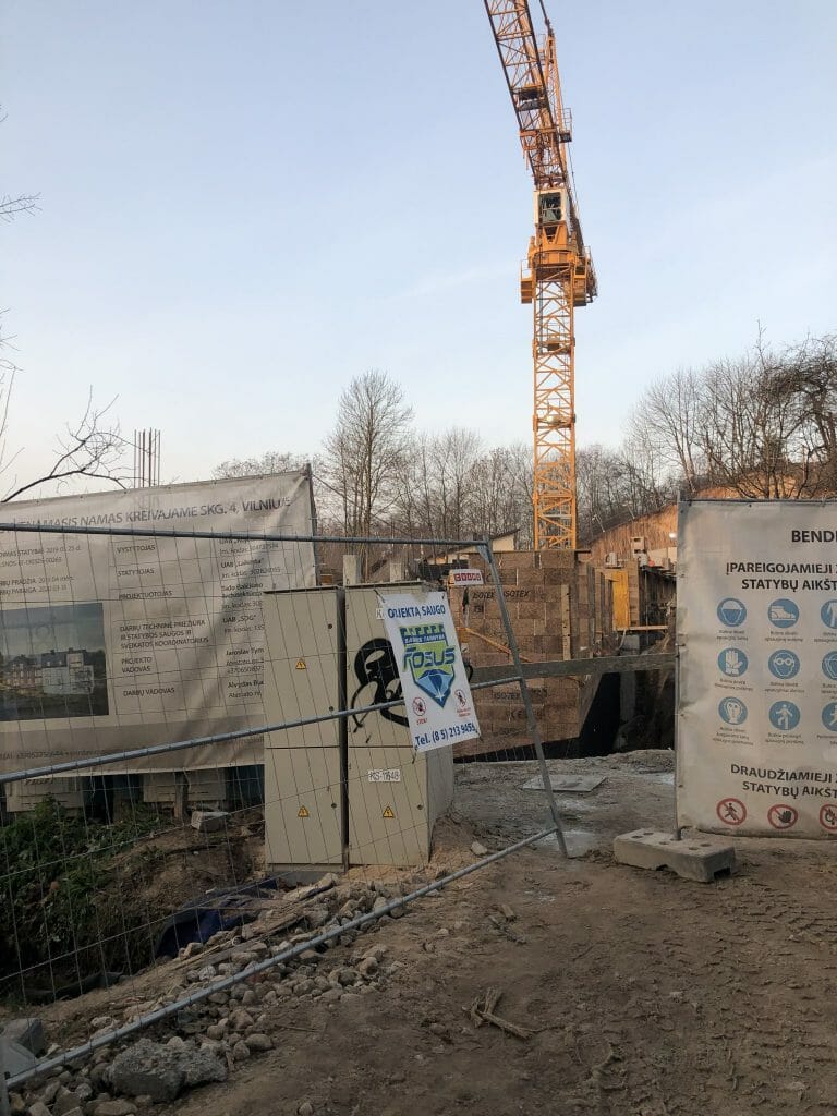 Andrum renesansas (Kreivasis skg. 4) - Multi apartment - construction photos