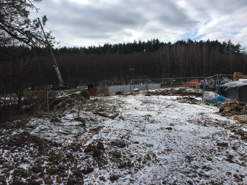 Karoliniškių lietaus nuotekų valymo įrenginių rekonstrukcija (Taurupės g. 12A) - Izplatīšanas tīkls - būvdarbu attēli