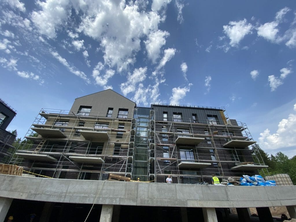 Miško ardai 1 etapas (Burbiškių g. 6) - Multi apartment - construction photos