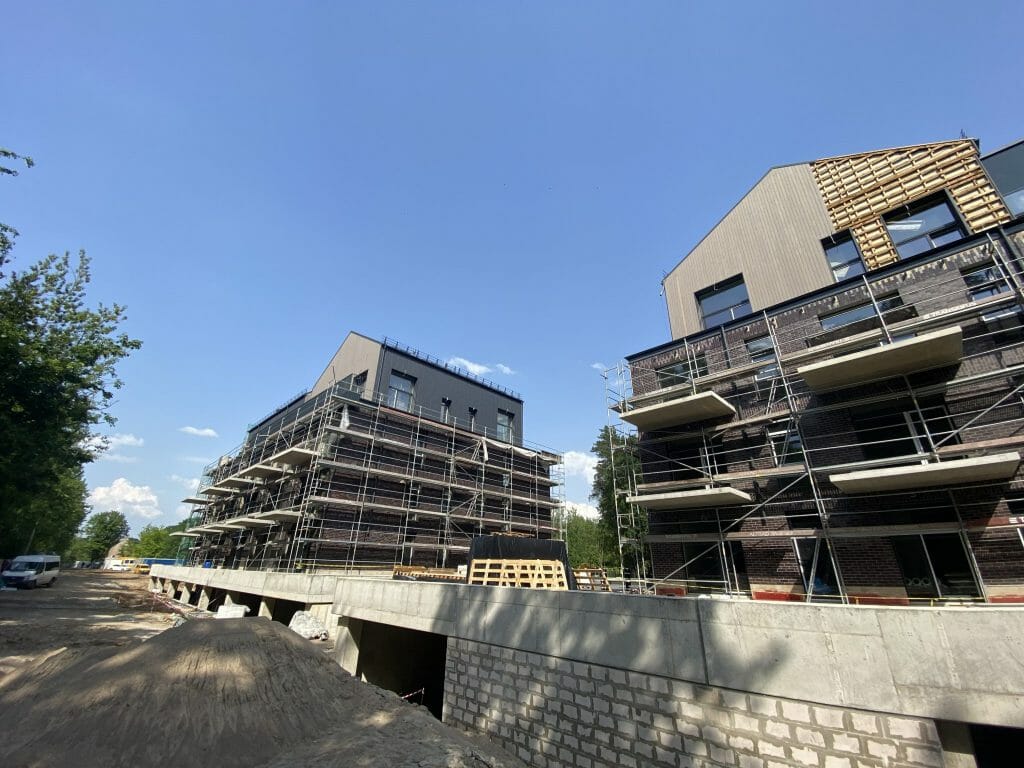 Miško ardai 1 etapas (Burbiškių g. 6) - Multi apartment - construction photos