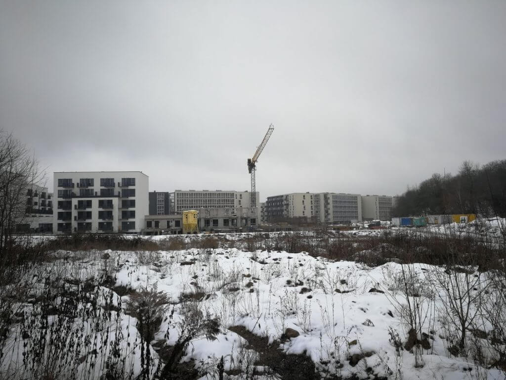 Ozo kvartetas (Jurgio Lebedžio g. 9) - Multi apartment - construction photos