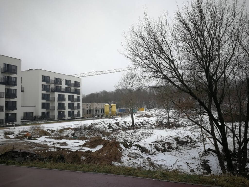 Ozo kvartetas (Jurgio Lebedžio g. 9) - Multi apartment - construction photos