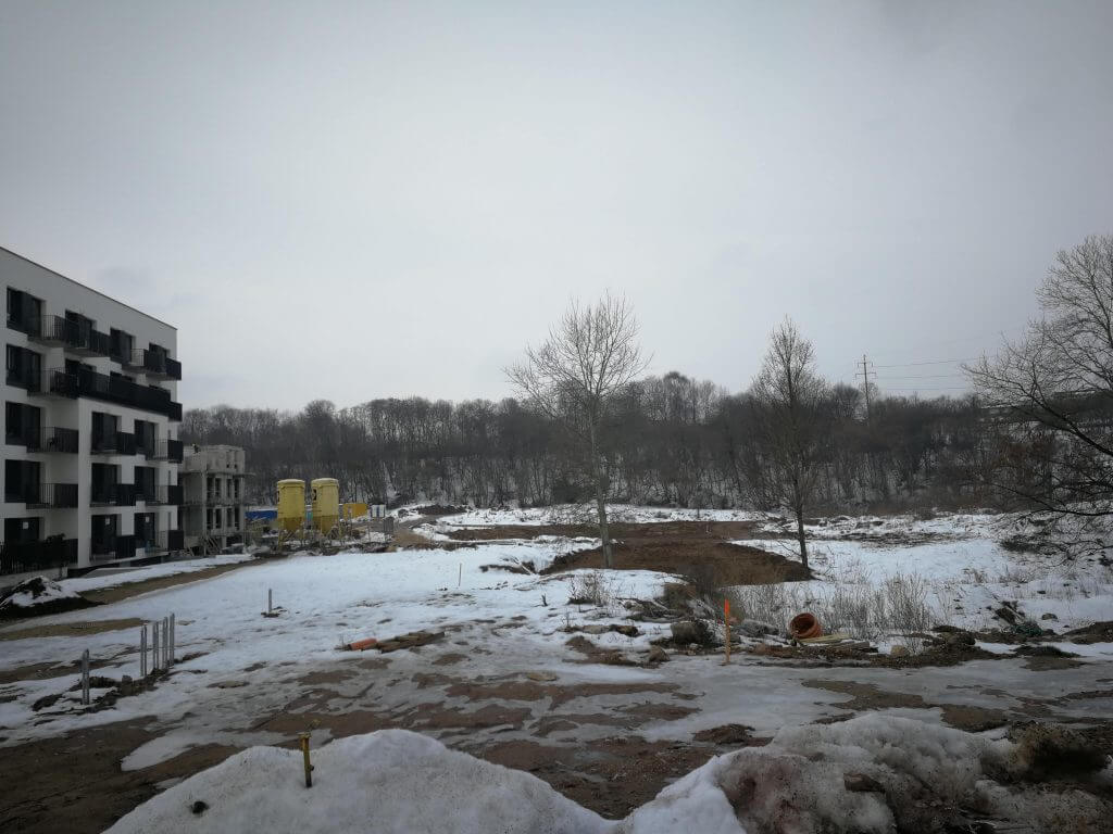 Liv_in Vilnius Ozas (Vito Gerulaičio g. 4) - Co-living - construction photos