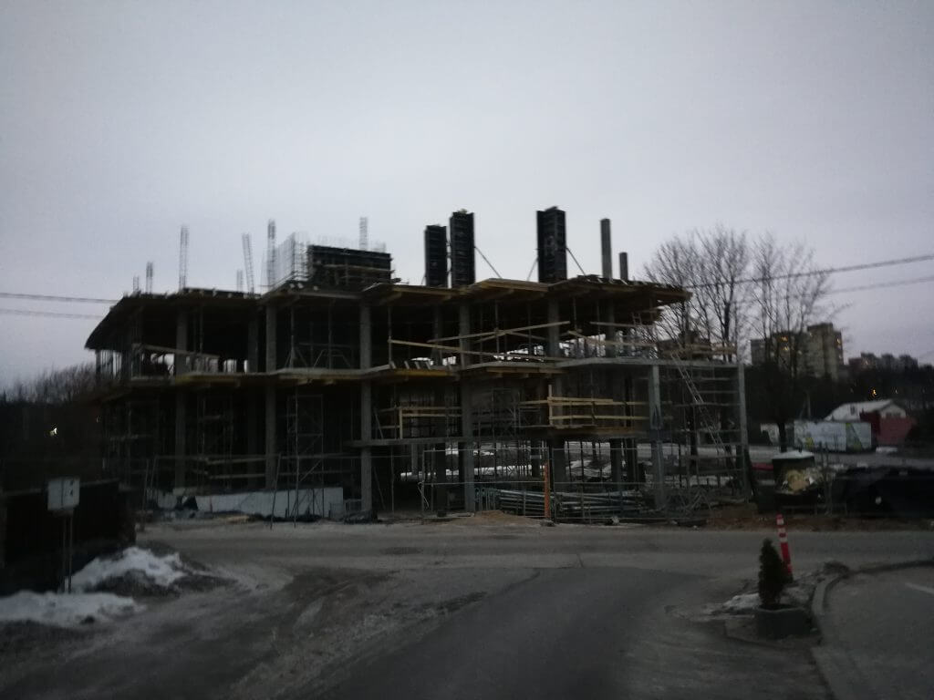 Kolektyvo g. 15 (Kolektyvo g. 15) - Multi apartment - construction photos