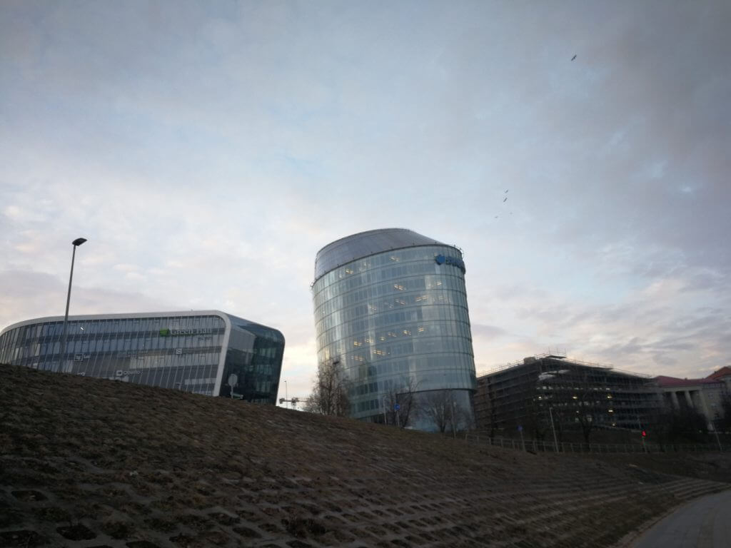 Green Hall 3 (Upės g. 9) - Office center - construction photos