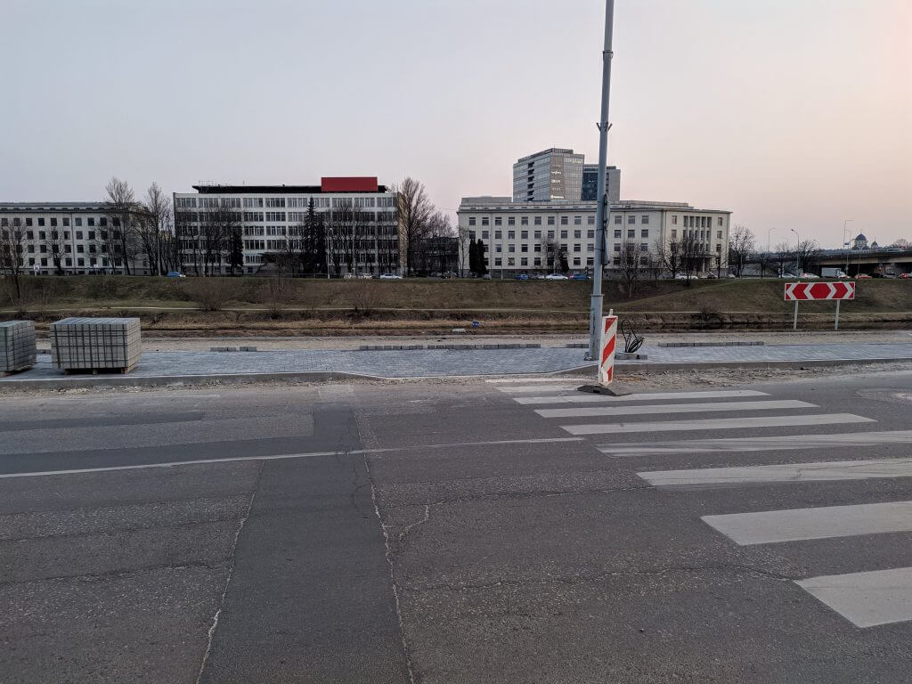 Upės g. dviračių takas (Upės g.) - Bike path - construction photos