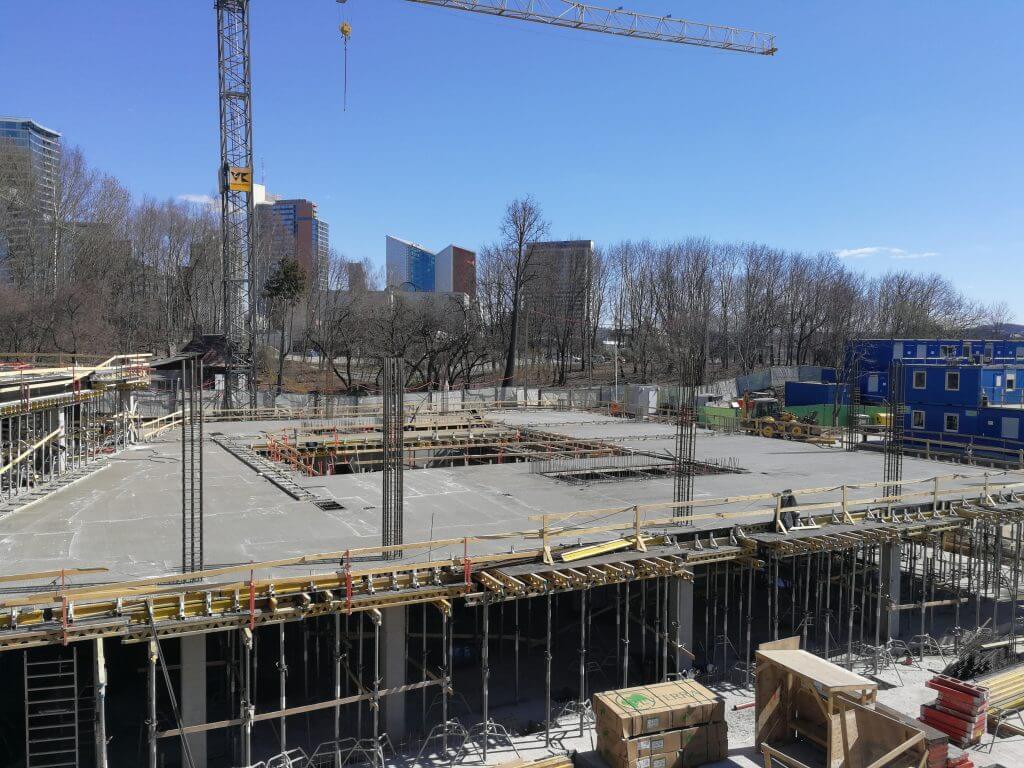 SEB administracinis (Gedimino Baravyko g. 4) - Biroju centrs - būvdarbu attēli