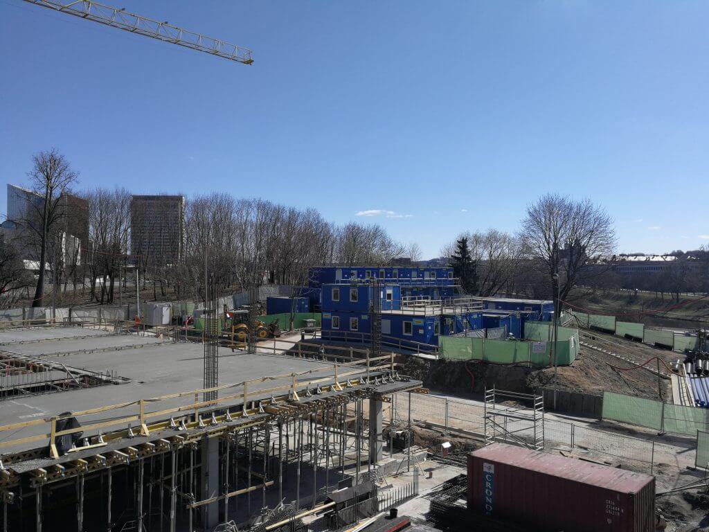 SEB administracinis (Gedimino Baravyko g. 4) - Biroju centrs - būvdarbu attēli