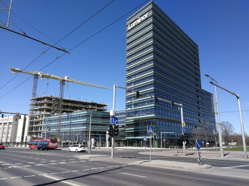 Quadrum (Konstitucijos pr. 21) - Office center - construction photos