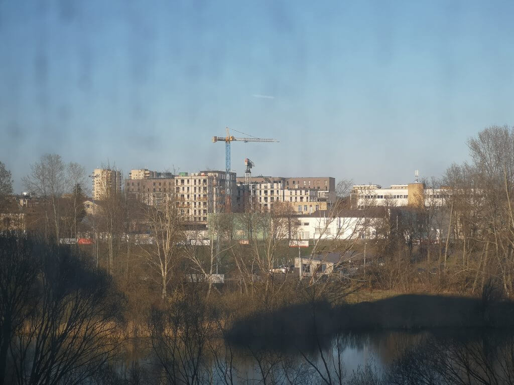 Miesto ritmu (Žalgirio g. 106A) - Multi apartment - construction photos