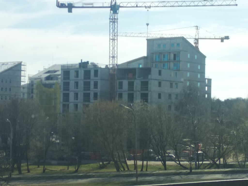 Žvėryno panoramos (Siesikų g. 14) - Multi apartment - construction photos