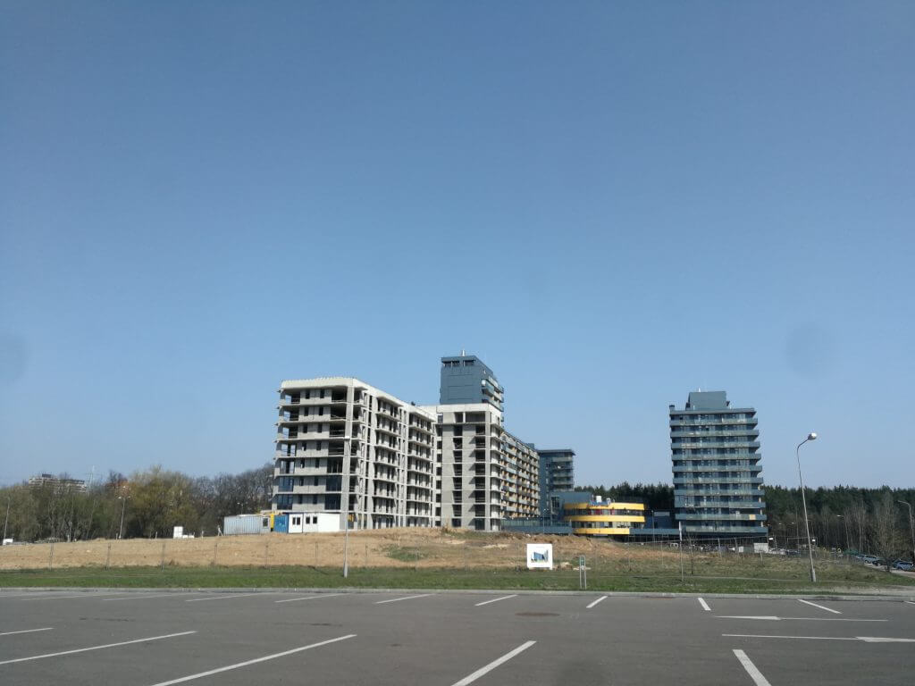Trinapolio namai 1 etapas (Trinapolio g. 3) - Multi apartment - construction photos