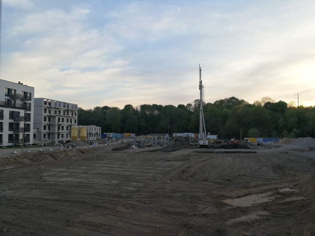 Liv_in Vilnius Ozas (Vito Gerulaičio g. 4) - Co-living - construction photos