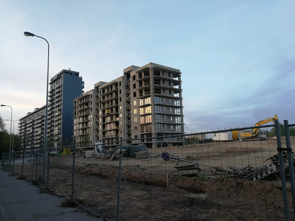 Trinapolio namai 1 etapas (Trinapolio g. 3) - Multi apartment - construction photos