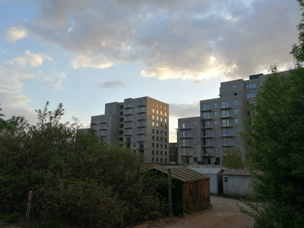 Linkmenų ežerai 3 etapas (Linkmenų g. 58) - Multi apartment - construction photos