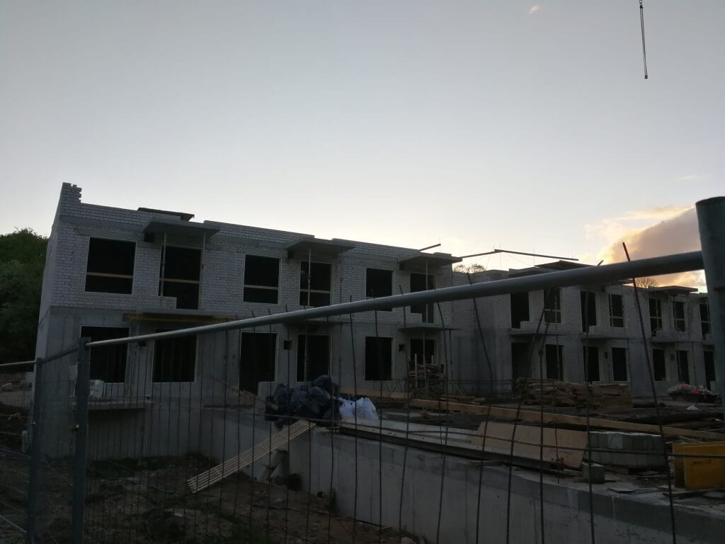 Ozo kvartetas (Jurgio Lebedžio g. 9) - Multi apartment - construction photos