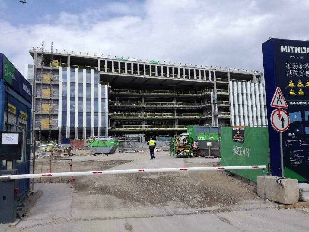Saltoniškių 7 (S7) 3 etapas (Saltoniškių g. 7) - Office center - construction photos