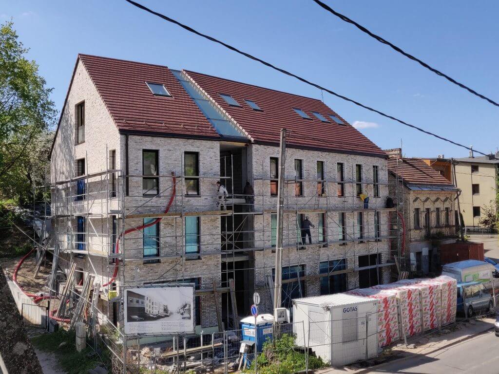 Polocko g. 41 (Polocko g. 41) - Multi apartment - construction photos