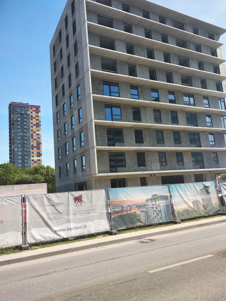 Horizon (Viršuliškių skg. 58) - Multi apartment - construction photos