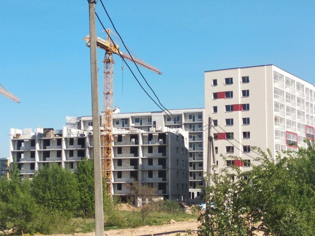 Leičių kiemas 2 etapas (Leičių g. 11) - Multi apartment - construction photos