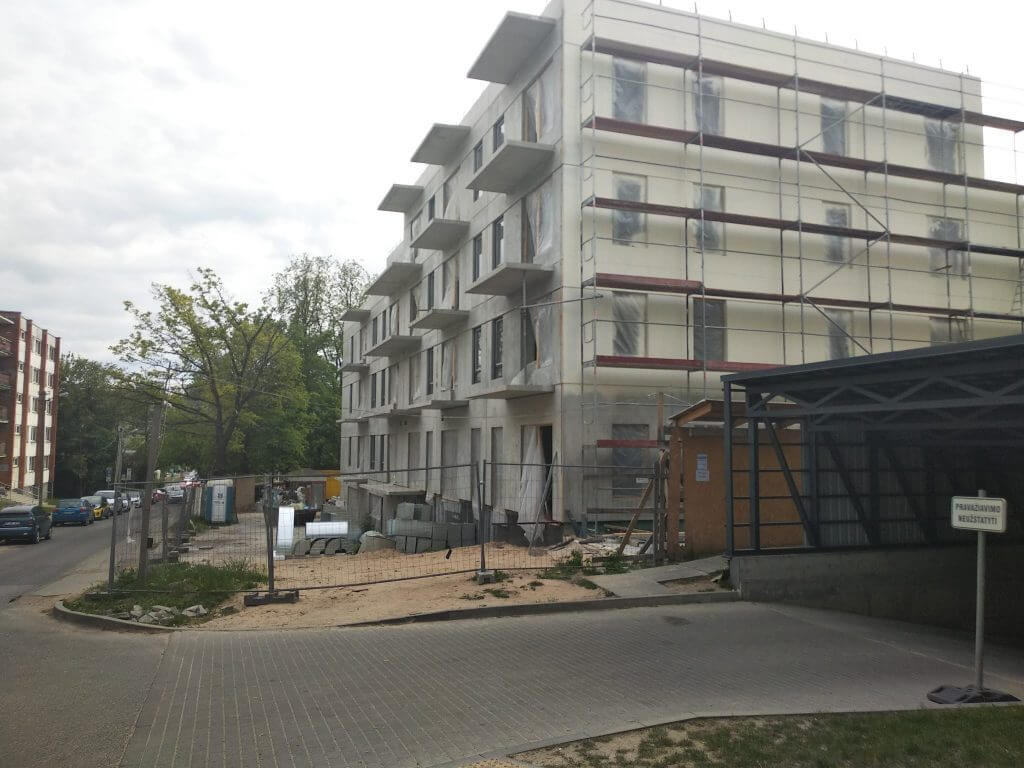WOW CITY: eco life (Giedraičių g. 60A) - Multi apartment - construction photos