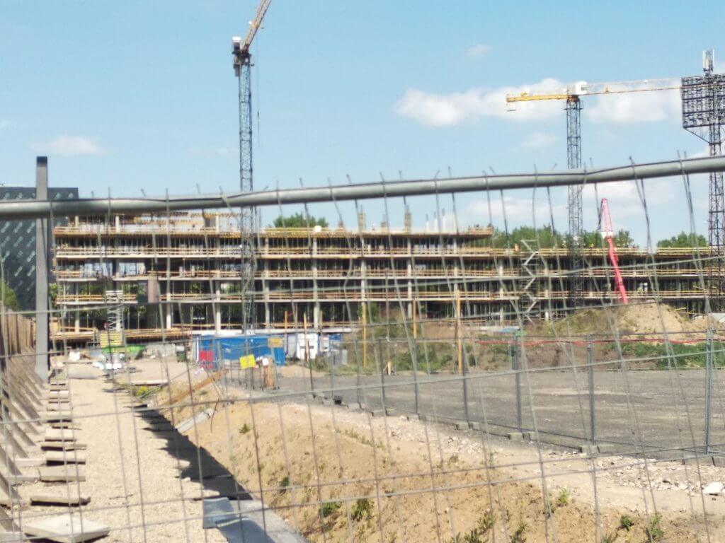 Business Stadium North (Rinktinės g. 3) - Verslo centras - statybų nuotraukos