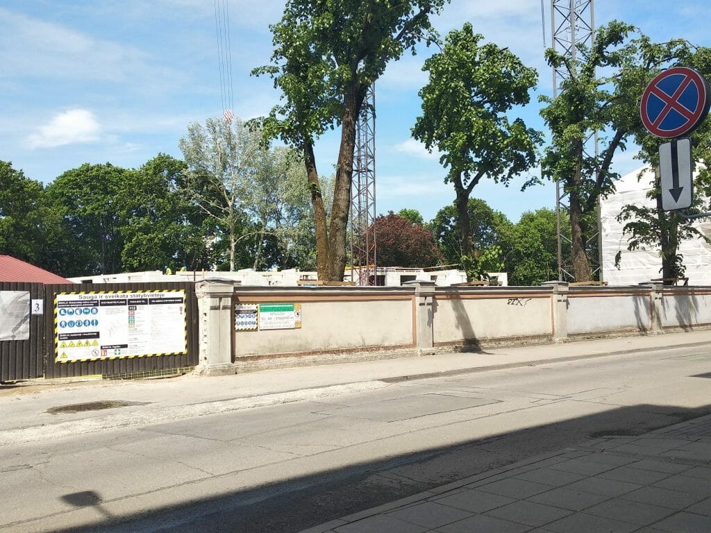 Sierakausko 25 1 etapas (Z. Sierakausko g. 25) - Multi apartment - construction photos