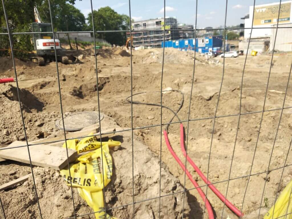 Matau Vilnių 1 etapas (Aludarių g. 5) - Daugiabutis - statybų nuotraukos