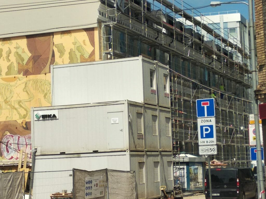 Live Square (Dainavos g. 5) - Multi apartment - construction photos