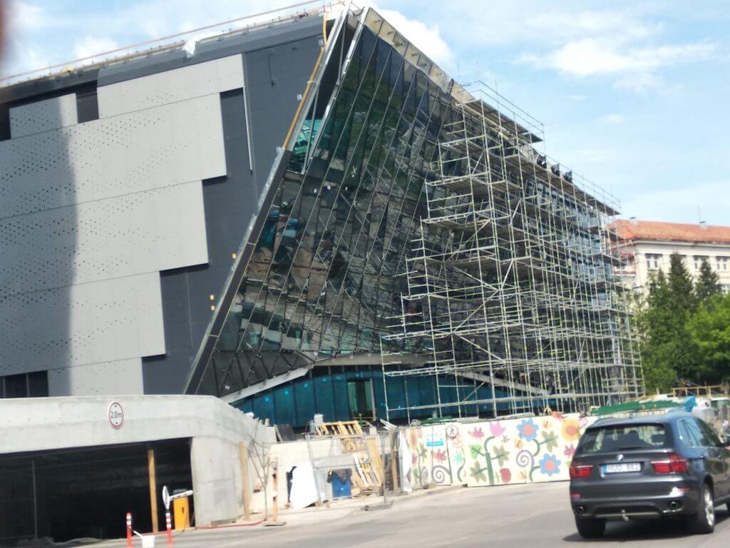 Green Hall 3 (Upės g. 9) - Office center - construction photos