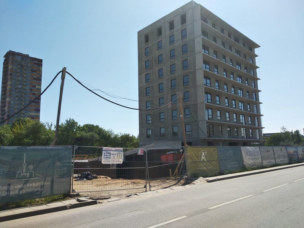 Horizon (Viršuliškių skg. 58) - Multi apartment - construction photos