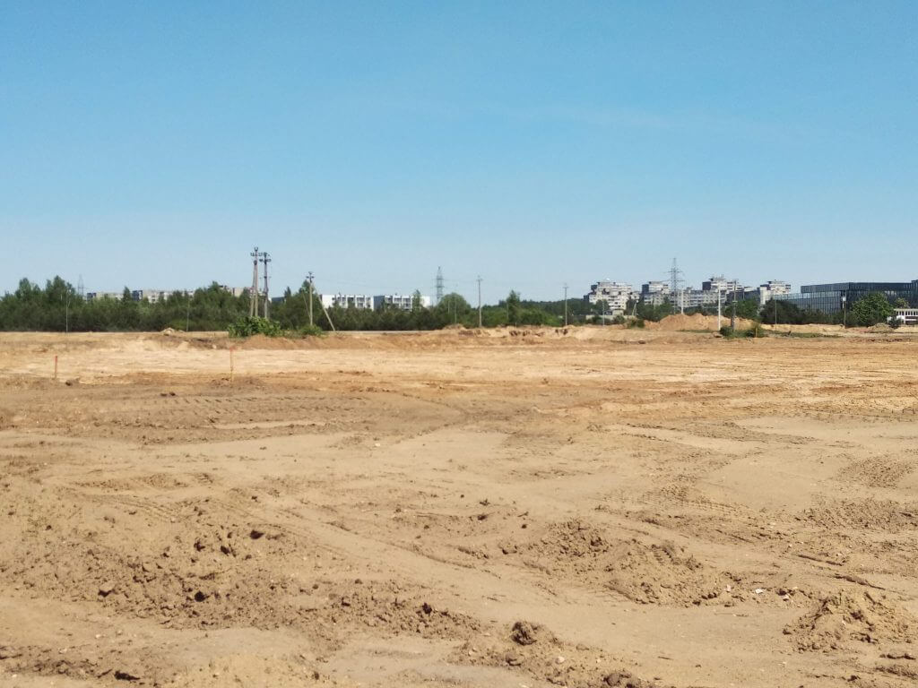 Vilnius OUTLET (Vytauto Pociūno g. 8) - Shopping center - construction photos