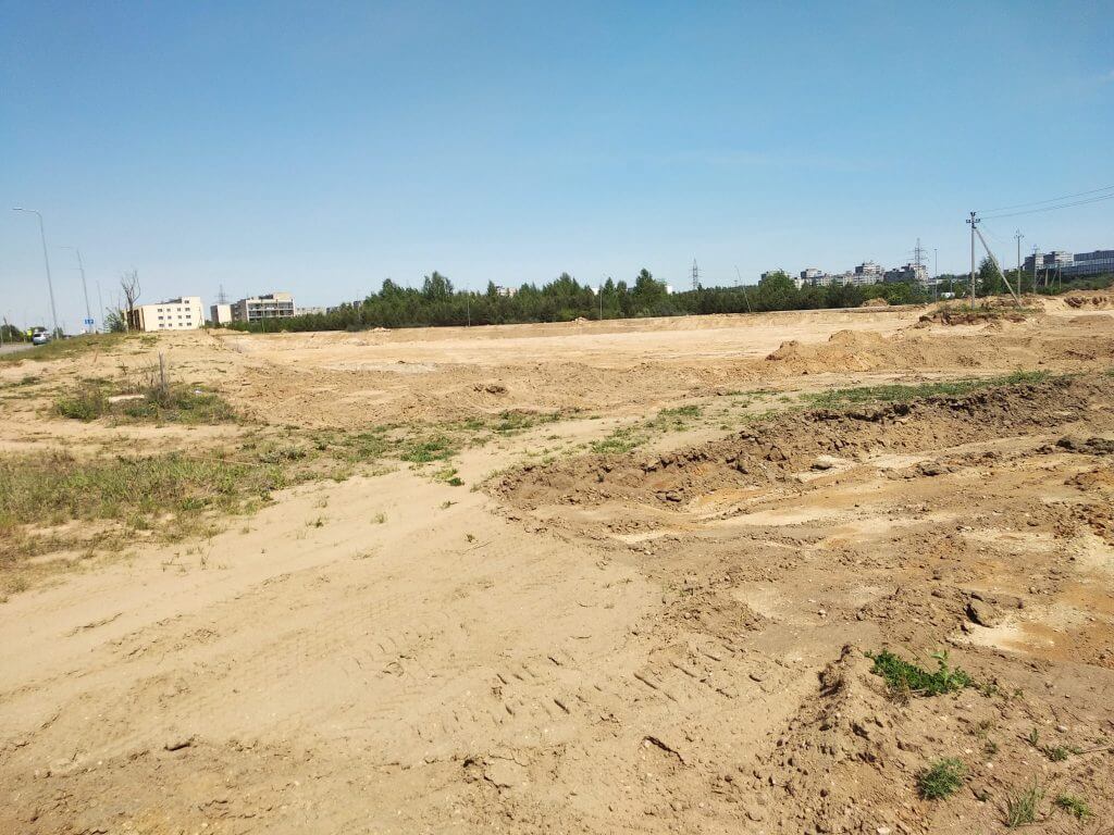 Vilnius OUTLET (Vytauto Pociūno g. 8) - Shopping center - construction photos