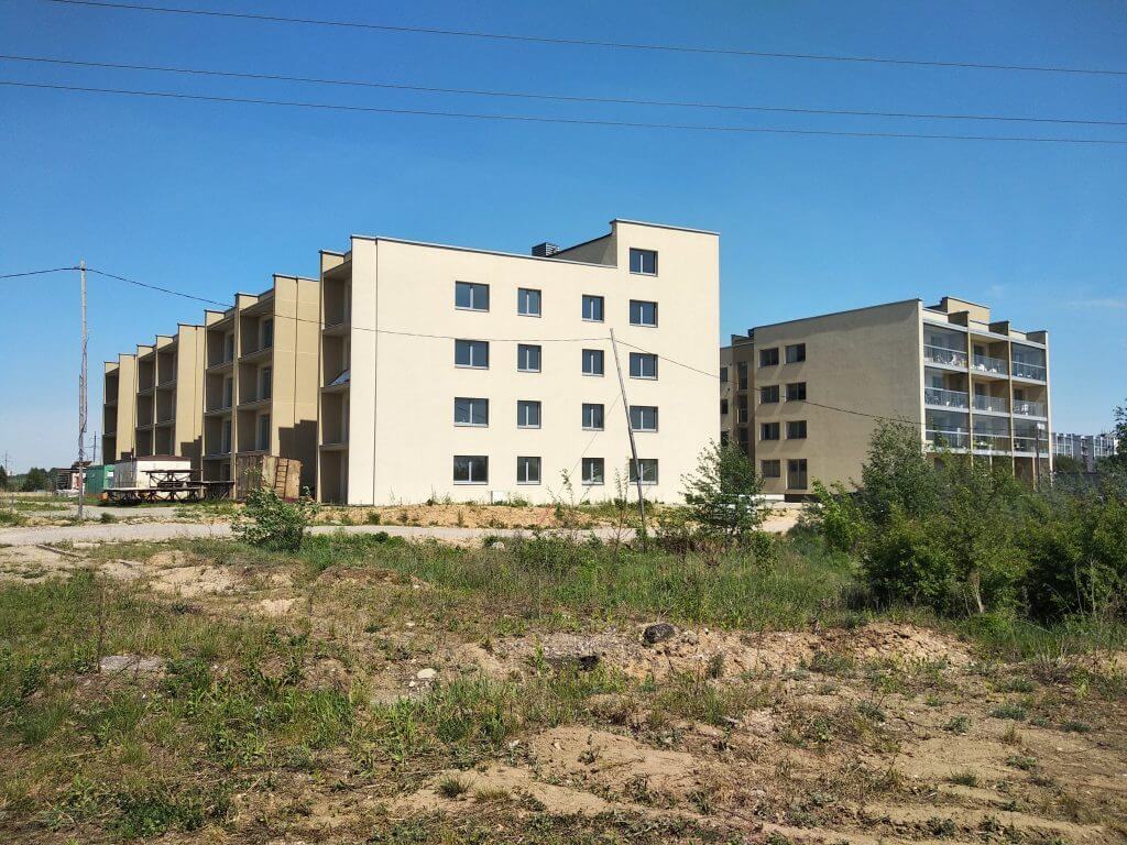 Justiniškių namai (Mozūriškių g. 17) - Multi apartment - construction photos