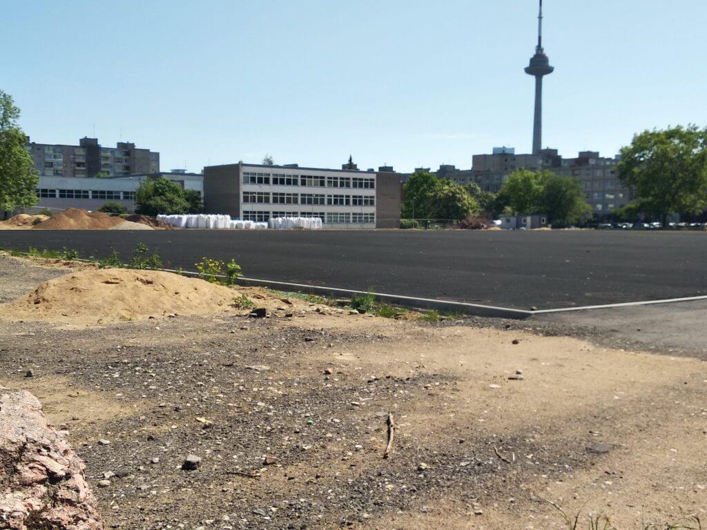 Ryto gimnazijos stadionas (Dariaus Gerbutavičiaus g. 9) - Sporta būve - būvdarbu attēli