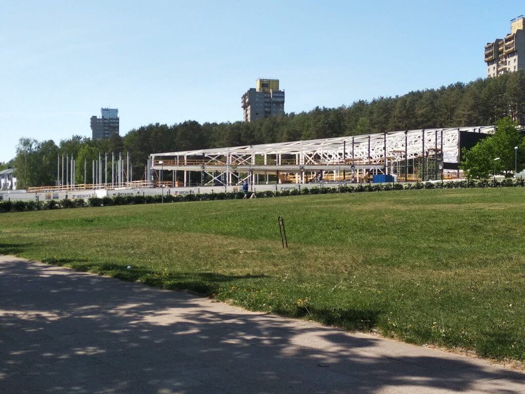 Lazdynų baseinas (Erfurto g. 13) - Pool - construction photos