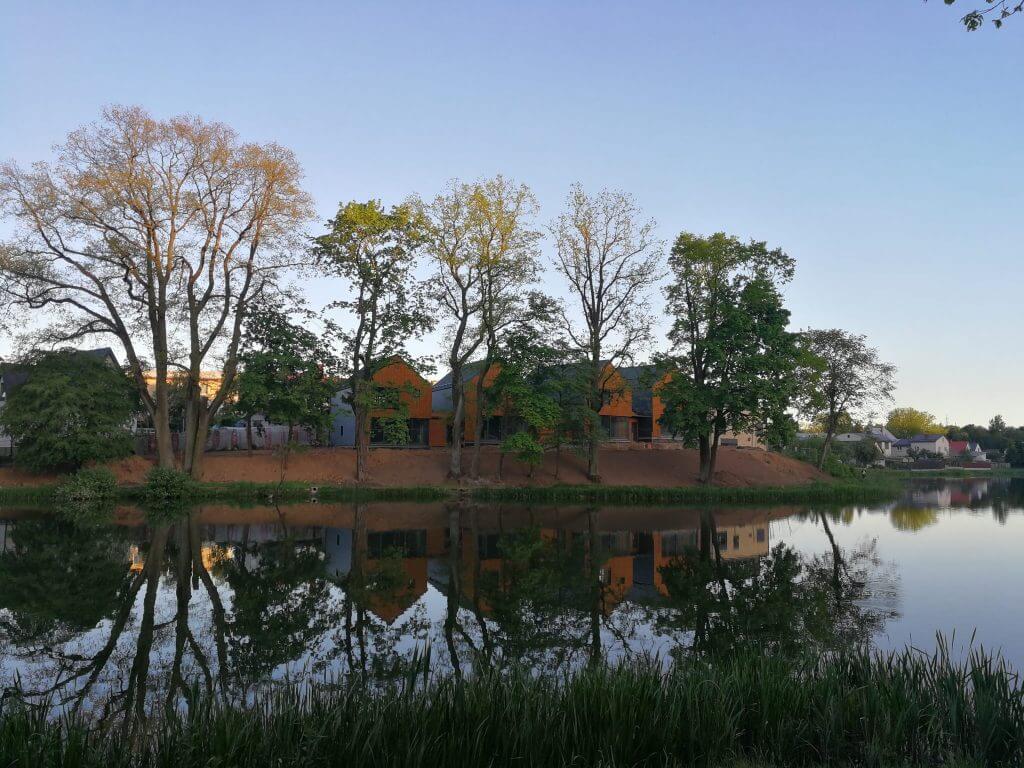 Baltupio krantas (Naujakiemio g. 21C, 23) - Row housing - construction photos