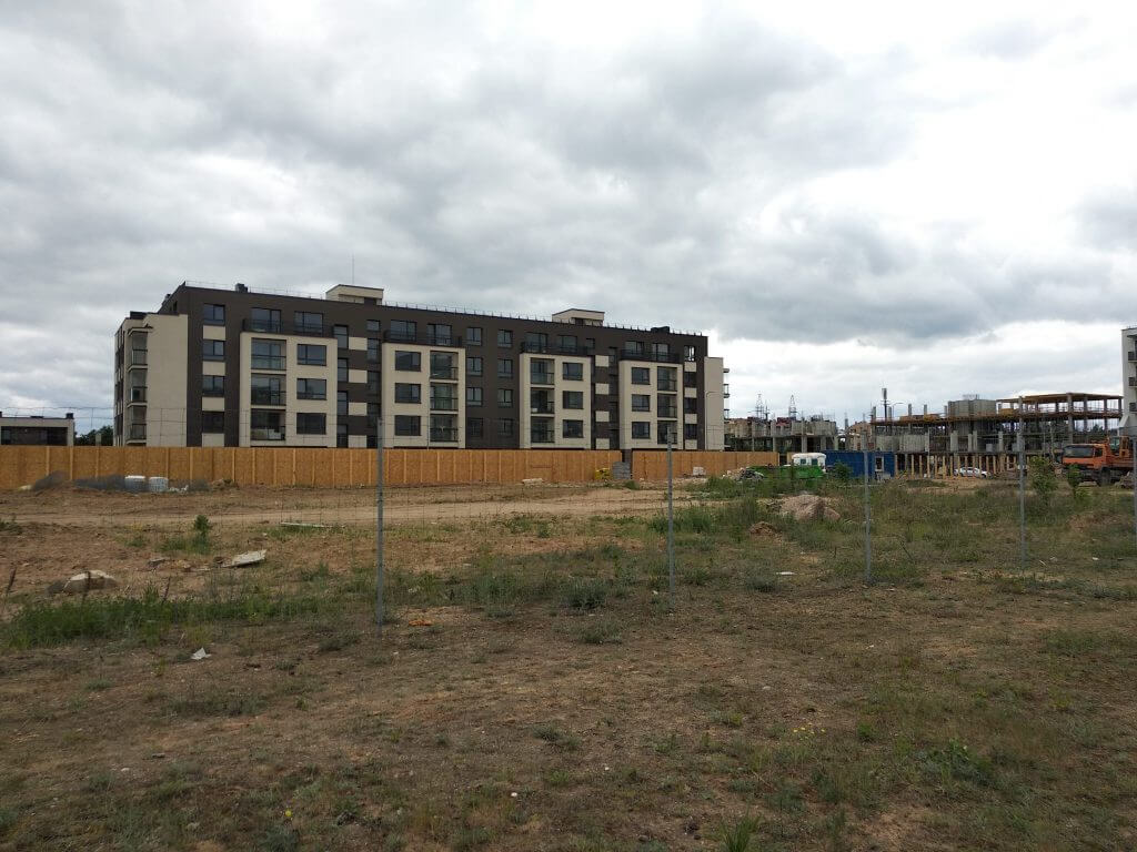 Bitėnų oazė 1-2 etapai (Bitėnų g. 3D, 1B) - Multi apartment - construction photos