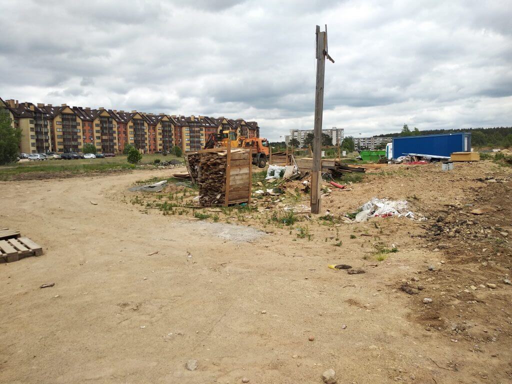 Bitėnų oazė 1-2 etapai (Bitėnų g. 3D, 1B) - Multi apartment - construction photos